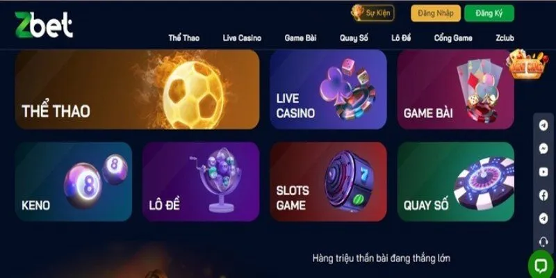 Sòng bài sống động với livestream chân thực 